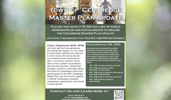 Cederedge master plan